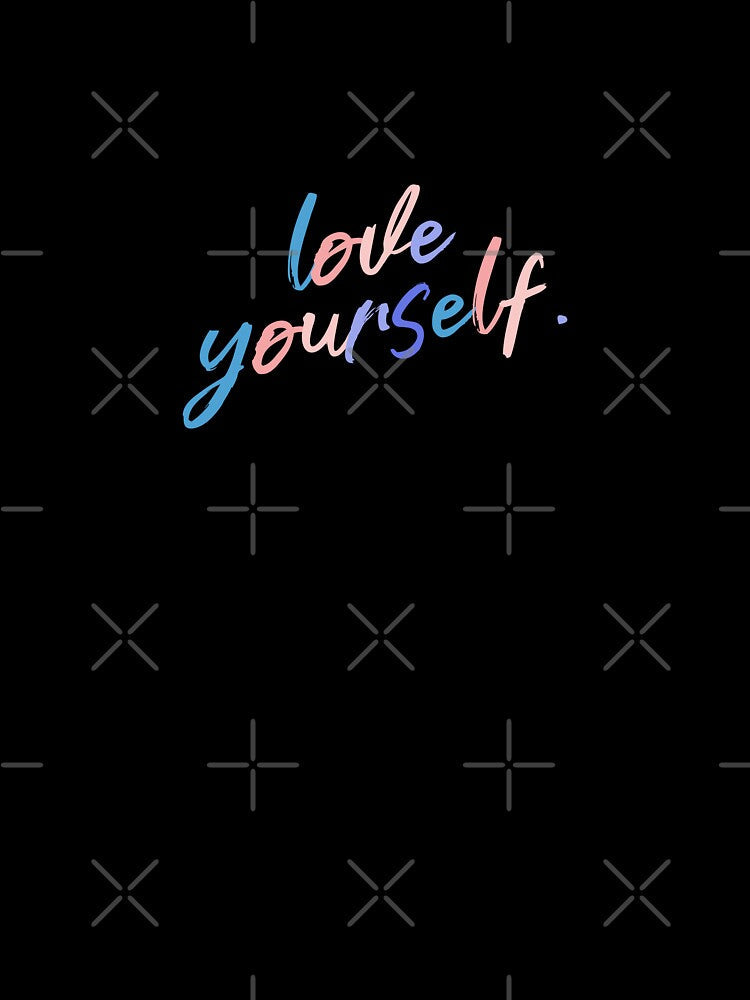 Love Yourself | Simple Colorful Quote by InnaPo ⭐⭐⭐⭐⭐ Unisex , , , Long Sleeve Tee