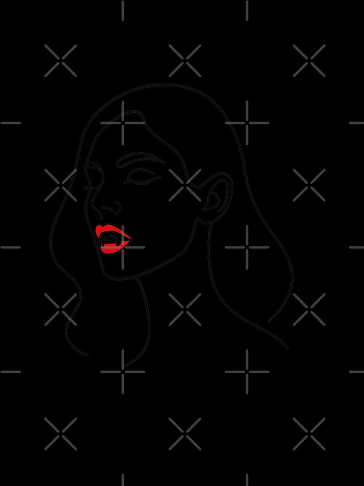 One-Line Vampire – Minimalist Elegance by Bratak