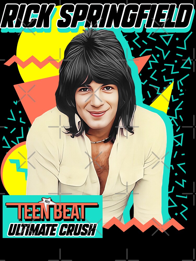 TEEN BEAT Ultimate Crush - Rick Springfield by acquiesce13 Unisex , , , Long Sleeve Tee