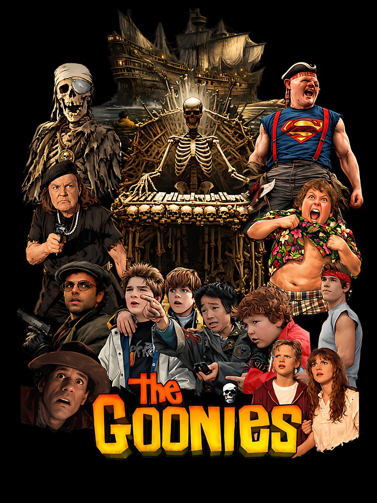 The Goonies by Dealme Unisex , , , Long Sleeve Tee
