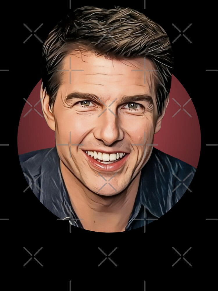 Tom Cruise Cartoon by CartoonStarsStd Unisex , , , Long Sleeve Tee