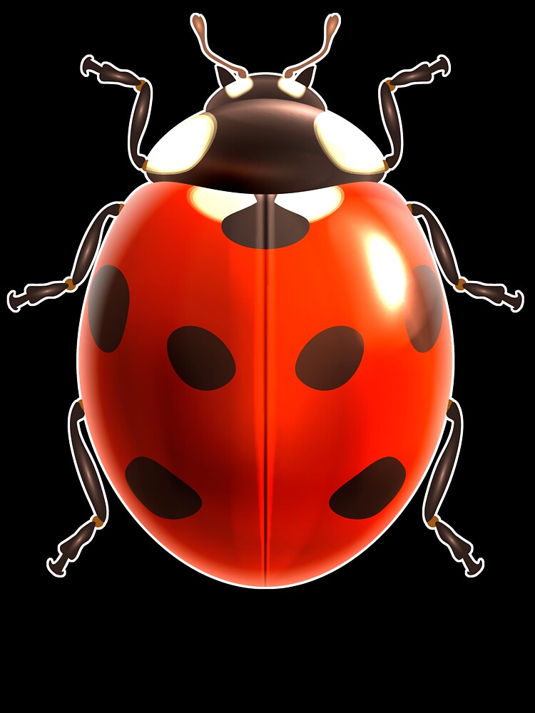 Ladybird by Fairyjam Unisex , , , Long Sleeve Tee