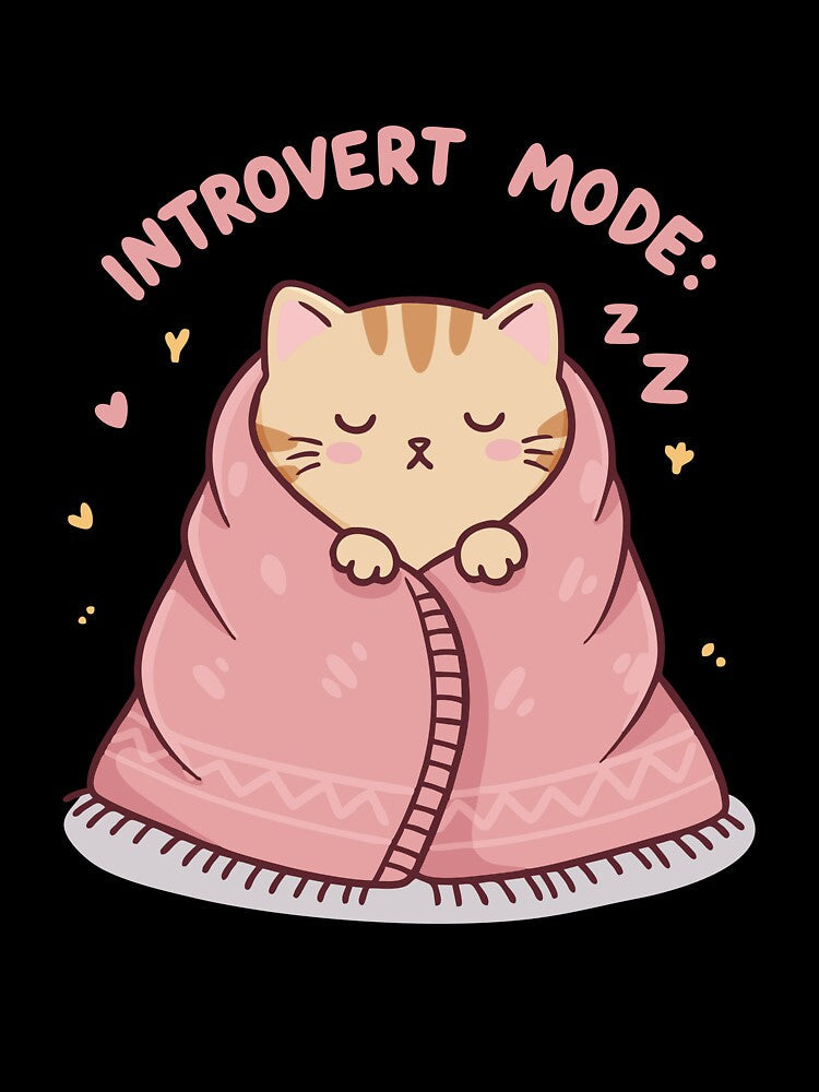 Introvert Mode: ON by CivilizActions Unisex , , , Long Sleeve Tee