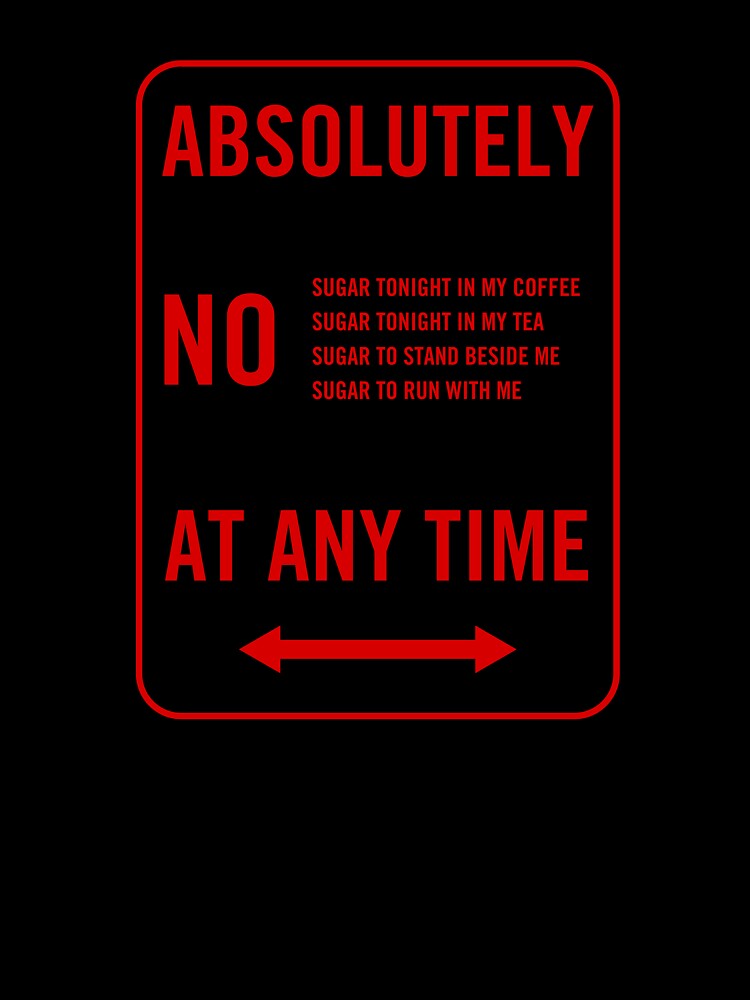 No Sugar Tonight Design by JuiceAndJuniper Unisex , , , Long Sleeve Tee