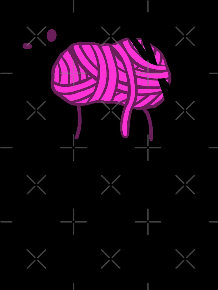 Pink Yarn Sheep by TheDangerGoose Unisex , , , Long Sleeve Tee