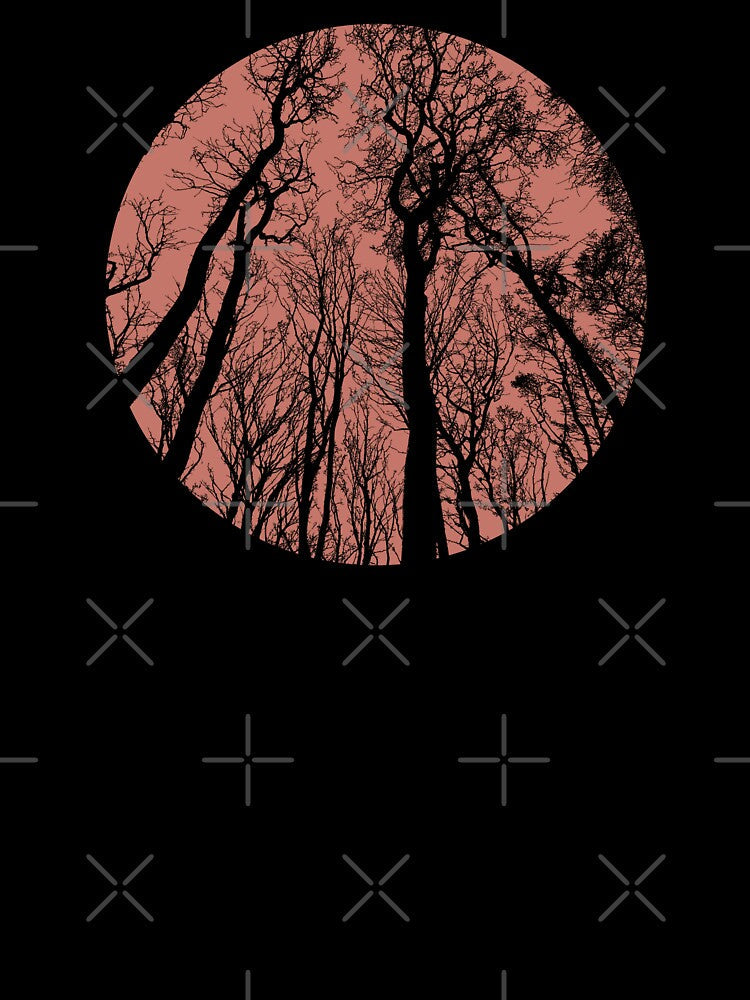 Autumn Trees Minimal Design Summer by Galaxy-Corner Unisex , , , Long Sleeve Tee