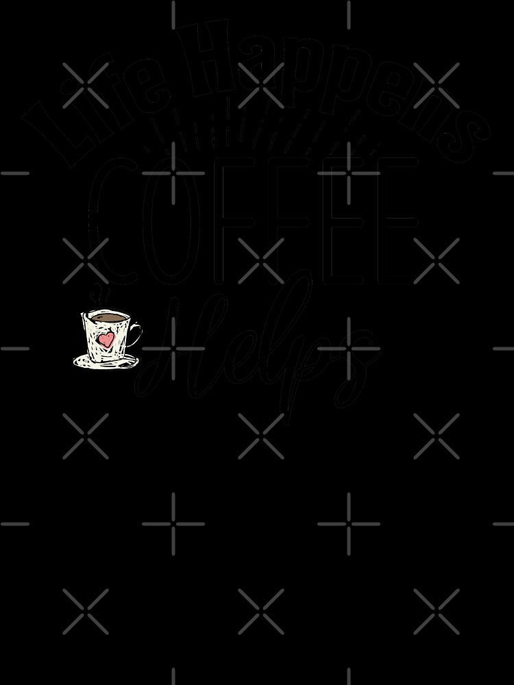 Funny Coffee Quotes-Coffee Holic by BestUncommonTee Unisex , , , Long Sleeve Tee