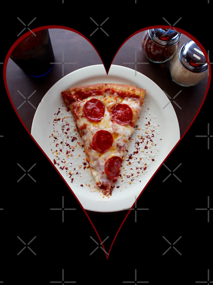 I Heart Pizza by quirkycounselor Unisex , , , Long Sleeve Tee