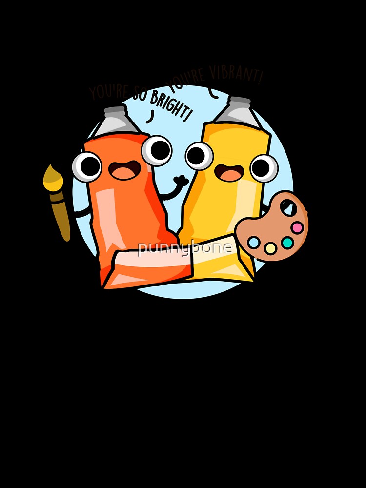 Complimentary Colors Cute Paint Pun by punnybone Unisex , , , Long Sleeve Tee