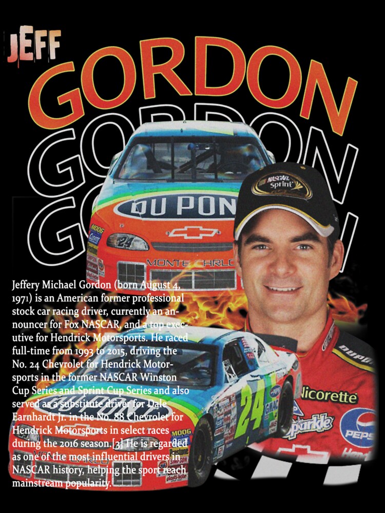 NASCAR VINTAGE - PREMIUM Jeff Gordon by BrendenWeb Unisex , , , Long Sleeve Tee