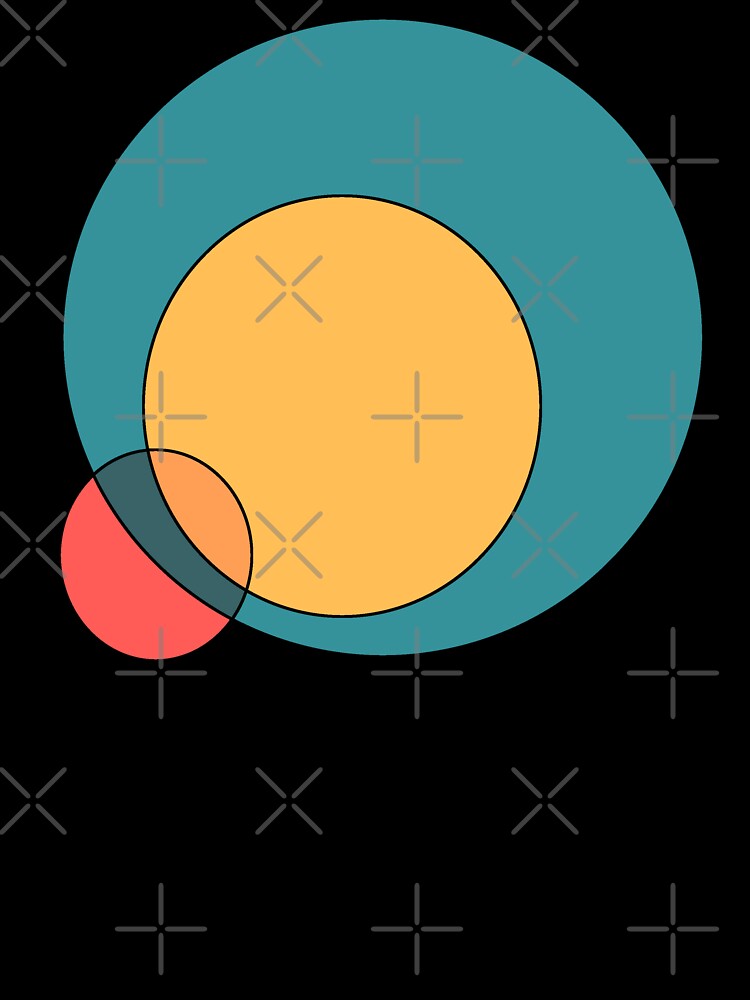 Overlapping Circles, Water Mango by Chubuter
