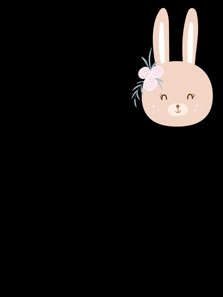 Cute and stylish loungewear - Light-colored rabbit by firesimple Unisex , , , Long Sleeve Tee