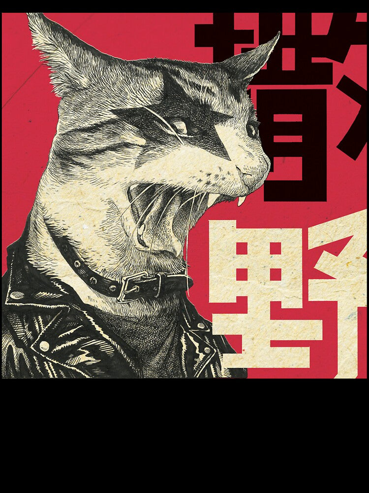 cat rocks! by Lexthellamasart Unisex , , , Long Sleeve Tee