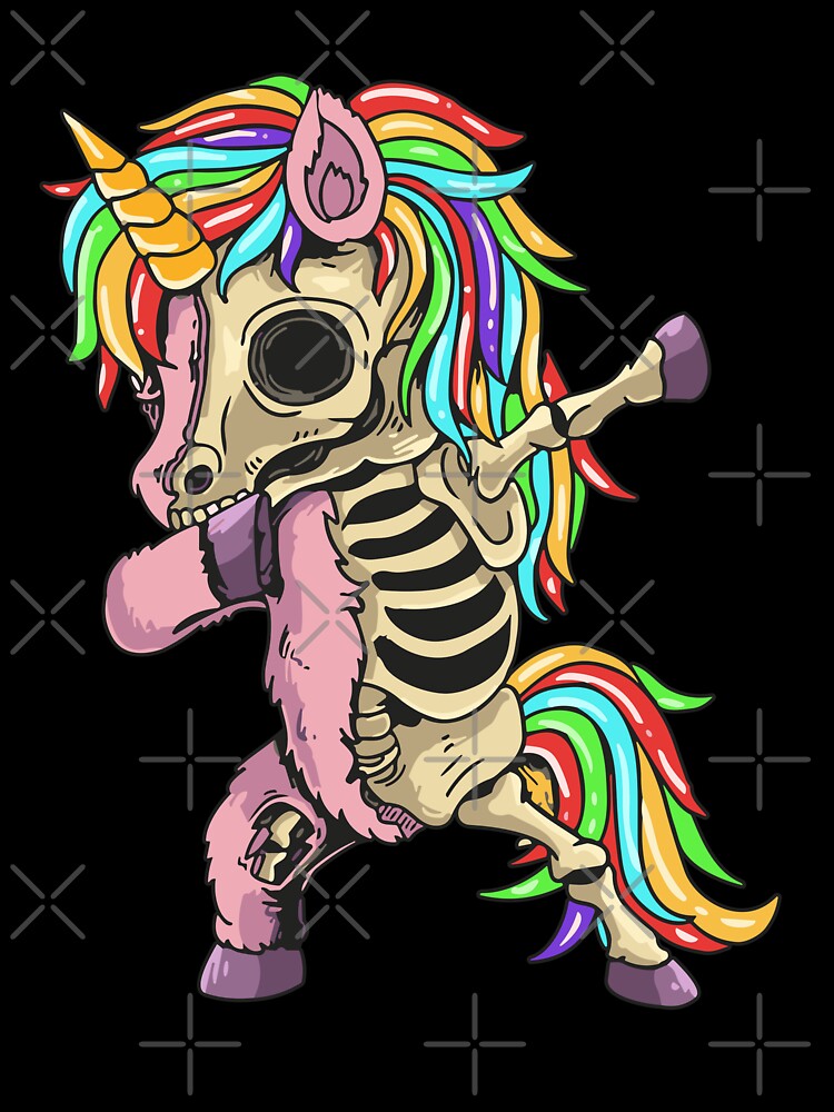 unicorn dab by MangaCortaTees Unisex , , , Long Sleeve Tee