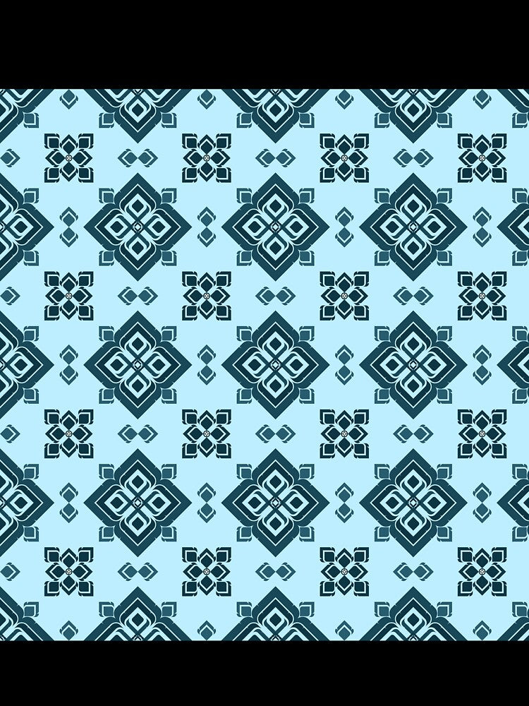 Refreshing seamless pattern combining bohemian charm and tribal geometric design by zephstudoartist
