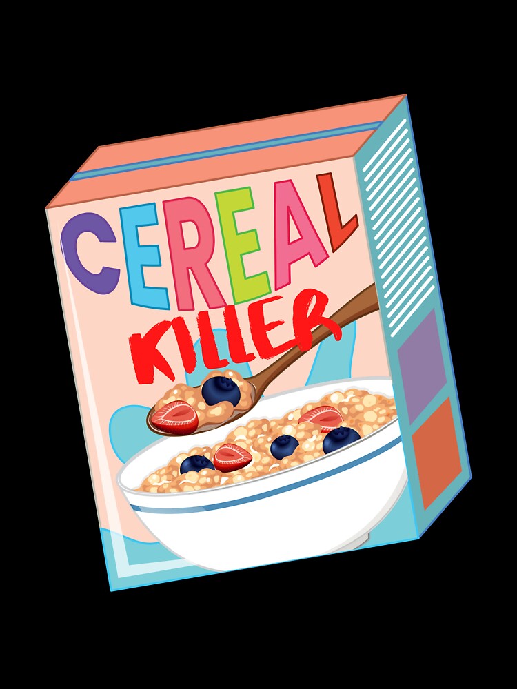 Cereal Killer by E6Designs Unisex , , , Long Sleeve Tee