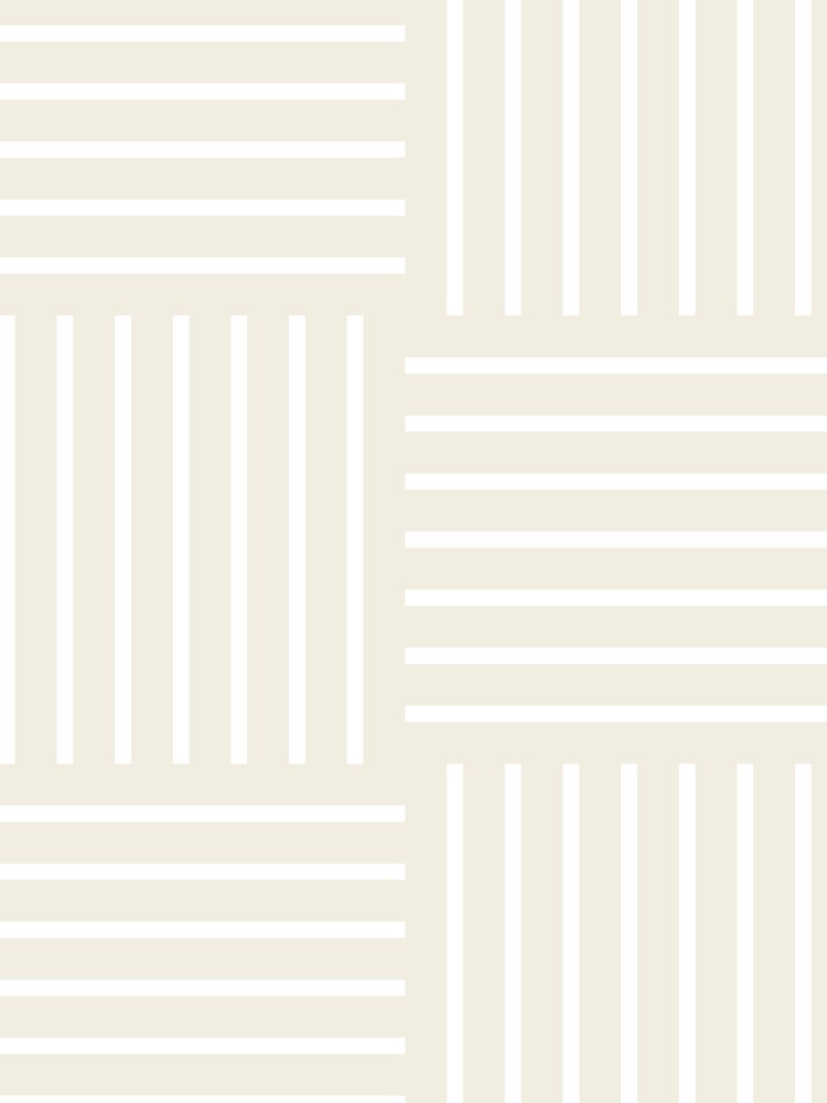 Cream White Abstract Geometric Pattern Pairs Behr 2023 Color of the Year Blank Canvas D.C.-003 by ColorOfTheYears