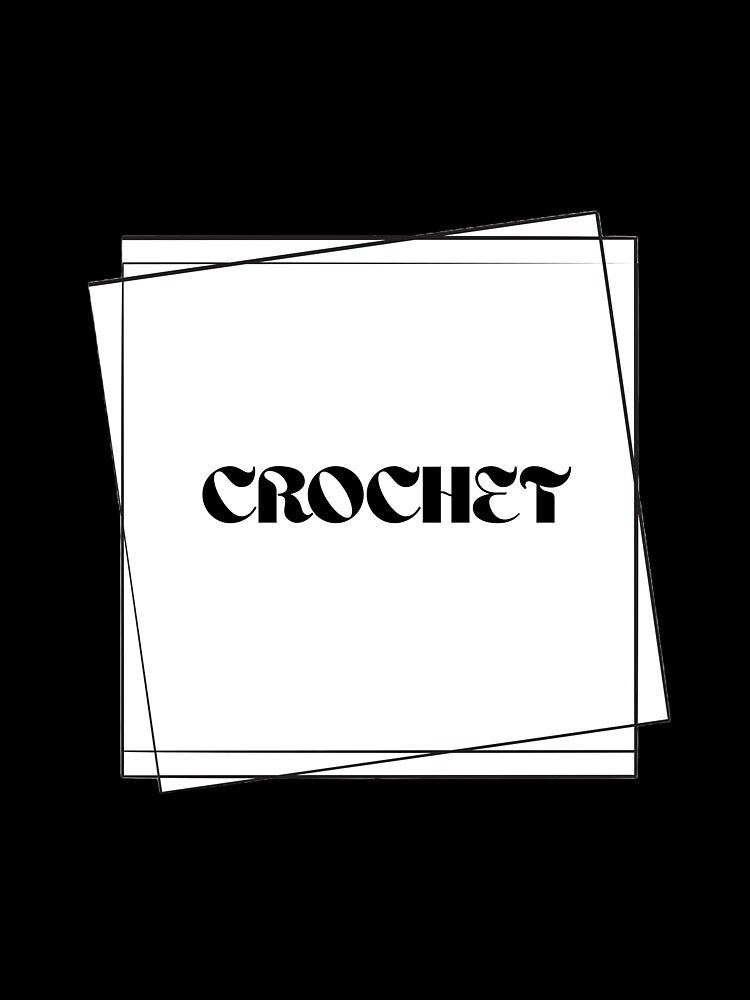 SIMPLE CROCHET DESIGN BASIC by WithRJ Unisex , , , Long Sleeve Tee