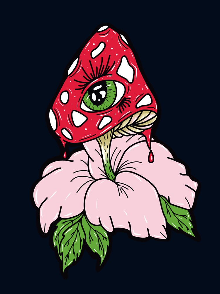 Flowery Mushroom by Laissrean