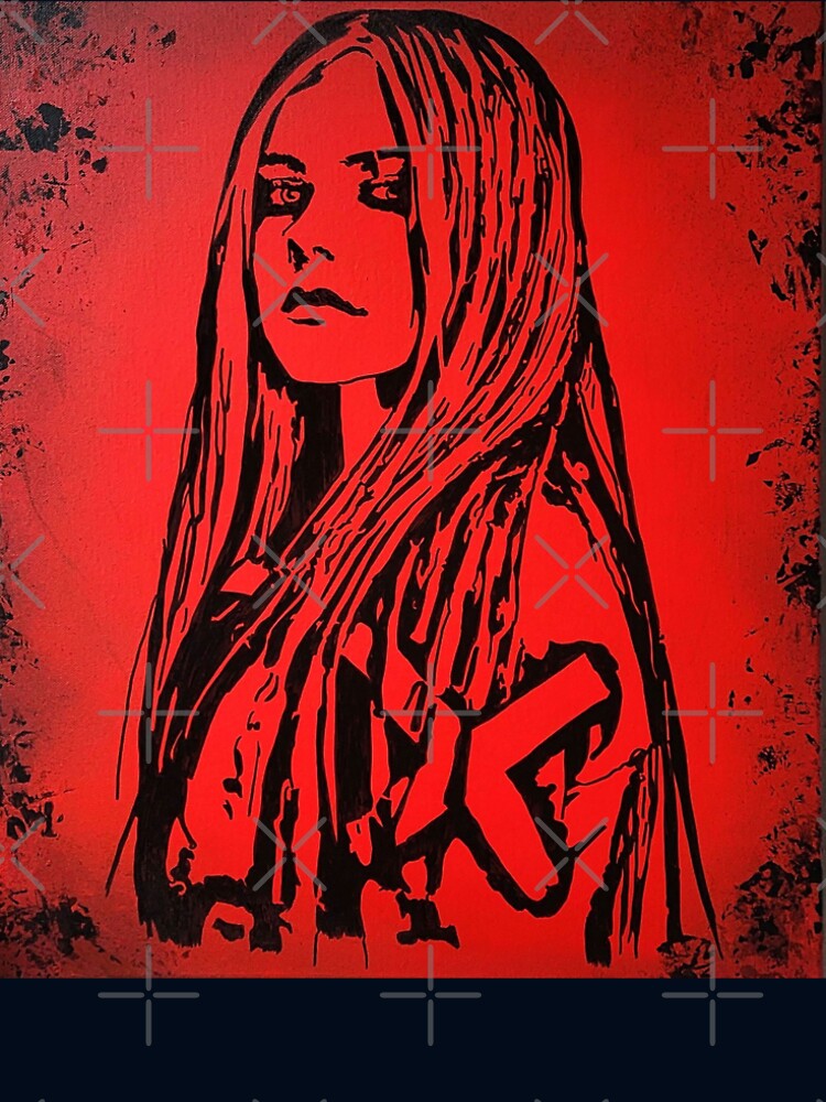 Avril Lavigne Spraypainting by IngeniousKatArt