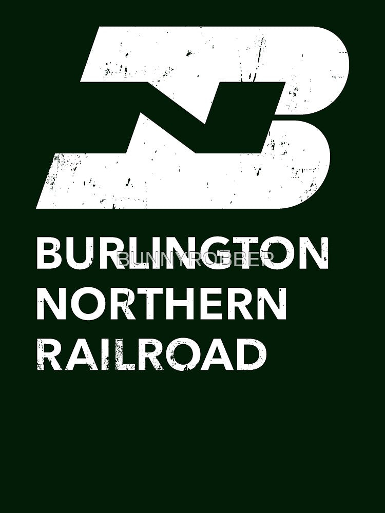 Burlington Northern Railroad by BUNNYROBBER Unisex , , , Long Sleeve Tee