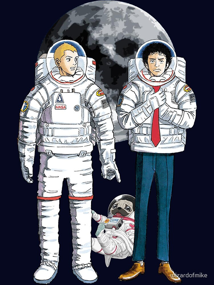 Space Brothers by wizardofmike Unisex , , , Long Sleeve Tee