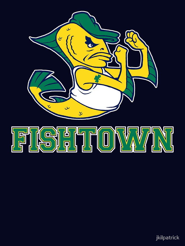 Fishtown Fightin' Fish by jkilpatrick Unisex , , , Long Sleeve Tee