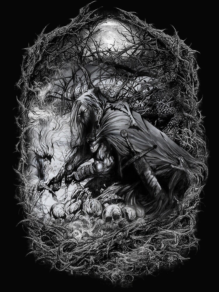 dark fantasy art 80s by Saint Arts Studio