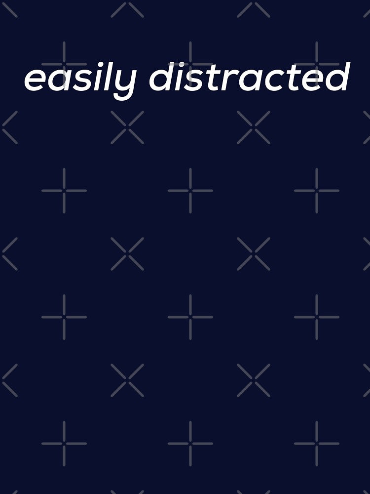 Easily Distracted Baby Simple Little Humans Minimalistic Designs by champagnemoment