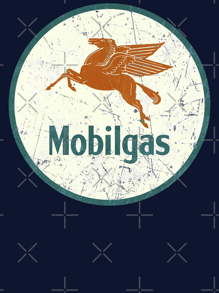 Mobilgas Vintage Mobil Oil Racing by Turboscope Unisex , , , Long Sleeve Tee