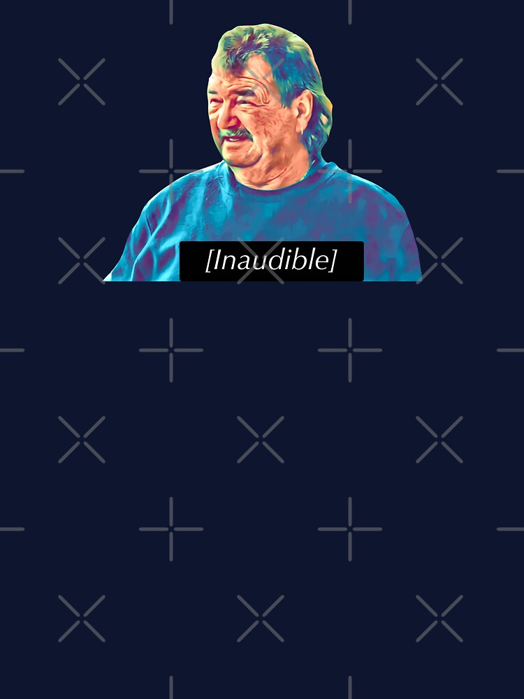 Gerald Inaudible Clarkson's farm funny by TheCherryFarm Unisex , , , Long Sleeve Tee