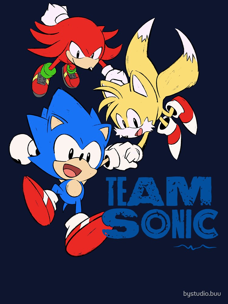 Team Sonic by bystudio.buu Unisex , , , Long Sleeve Tee
