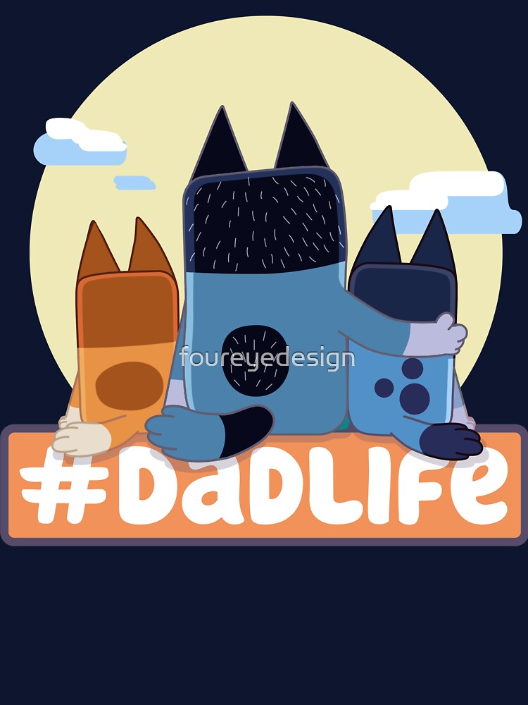 Dad Life by foureyedesign Unisex , , , Long Sleeve Tee