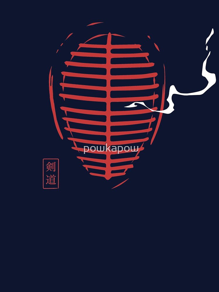 Kendo stylish mask! by powkapow Unisex , , , Long Sleeve Tee