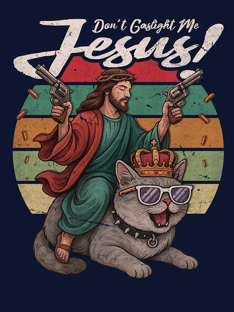 Dungeon Crawler Carl Princess Donut Don't gaslight me Jesus! by RamblingsRose Unisex , , , Long Sleeve Tee