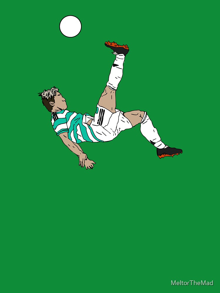 Daizen Maeda Bicycle Kick Goal – Celtic FC by Melty Shirts Unisex , , , Long Sleeve Tee