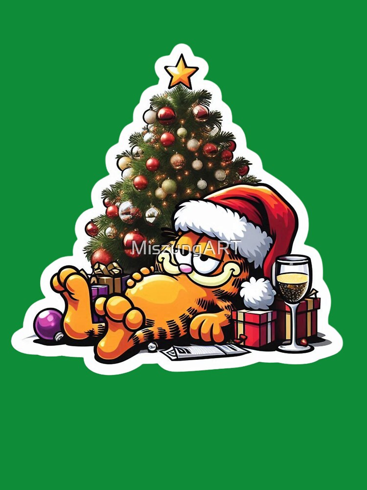 Funny Christmas Stickers & T-Shirts - Holiday Vibes by MiszungART