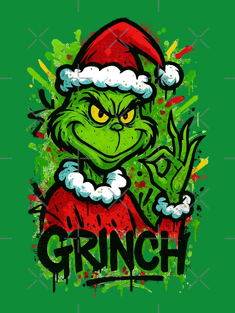 The Grinch by FoRes-Art Unisex , , , Long Sleeve Tee
