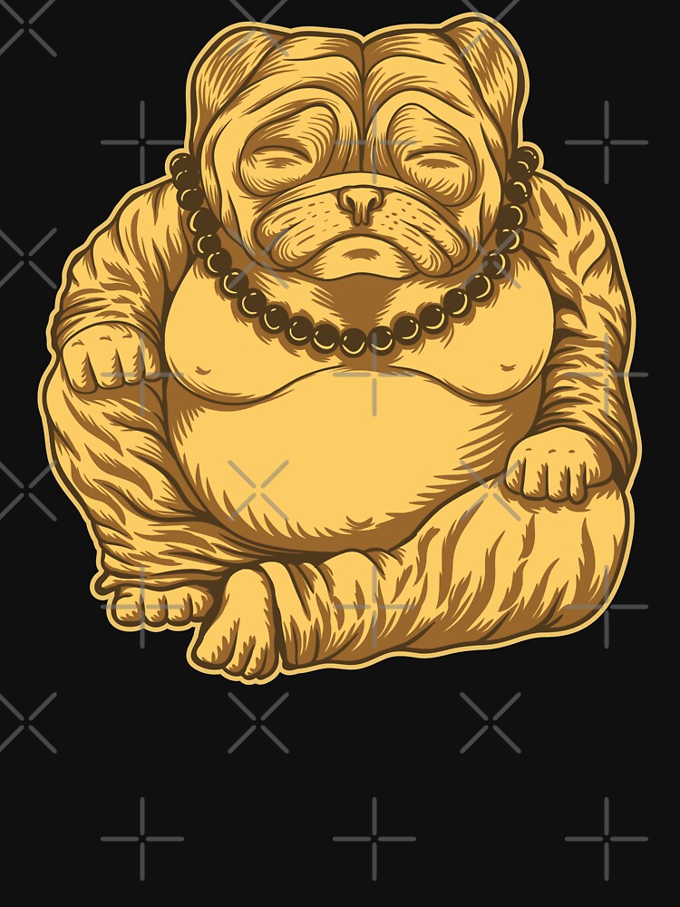 yoga dog by crack dsg