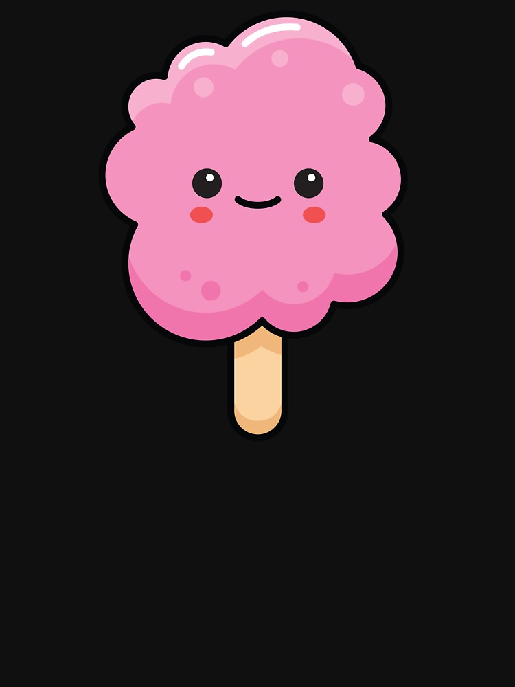 Kawaii Cotton Candy by RegiCheese Unisex , , , Long Sleeve Tee
