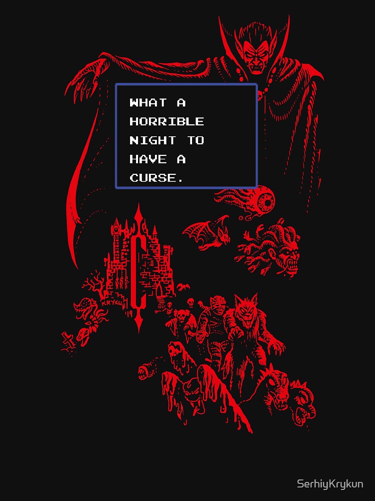 Horrible Night by SerhiyKrykun Unisex , , , Long Sleeve Tee
