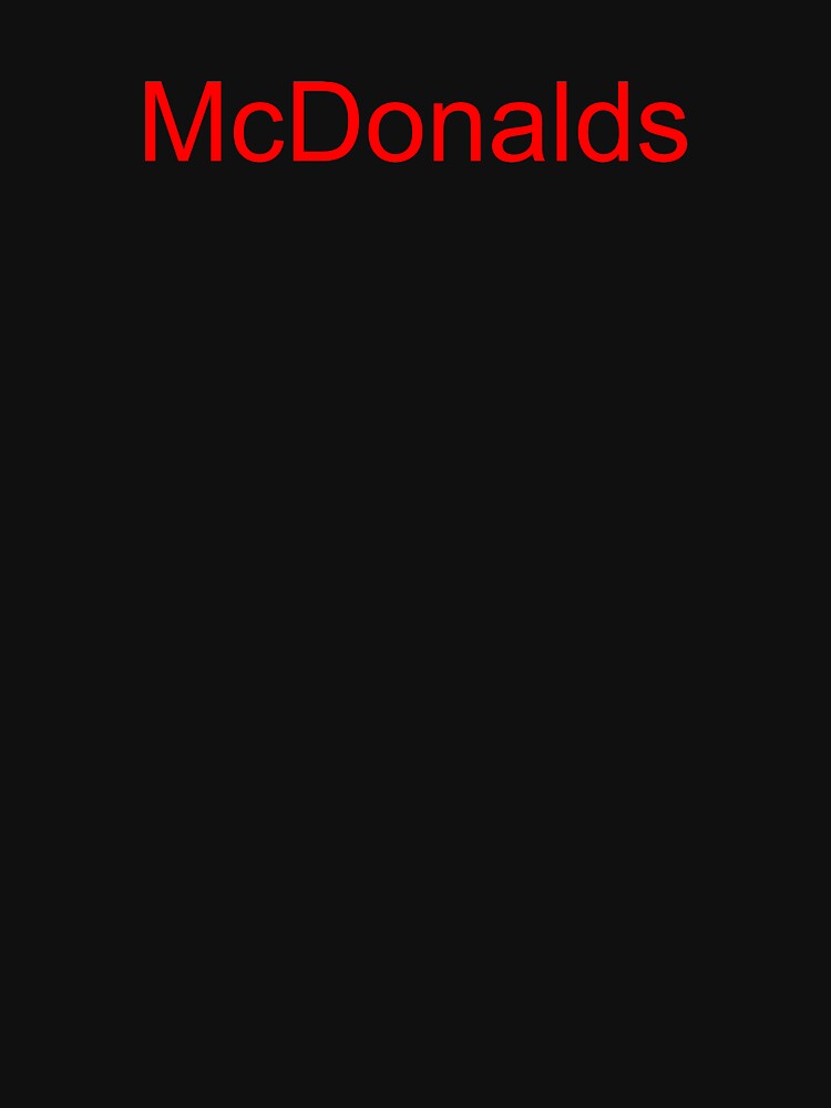 Mac Donald MDs by Vaw01 Unisex , , , Long Sleeve Tee