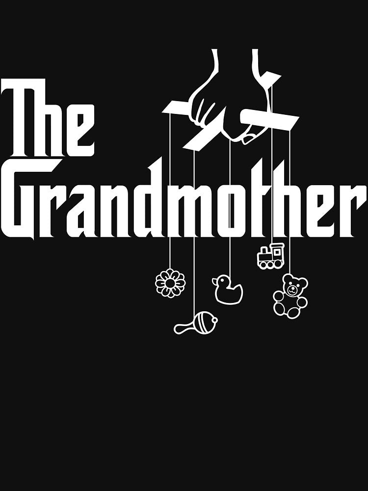The Grandmother - Mafia Movie Spoof by andabelart Unisex , , , Long Sleeve Tee