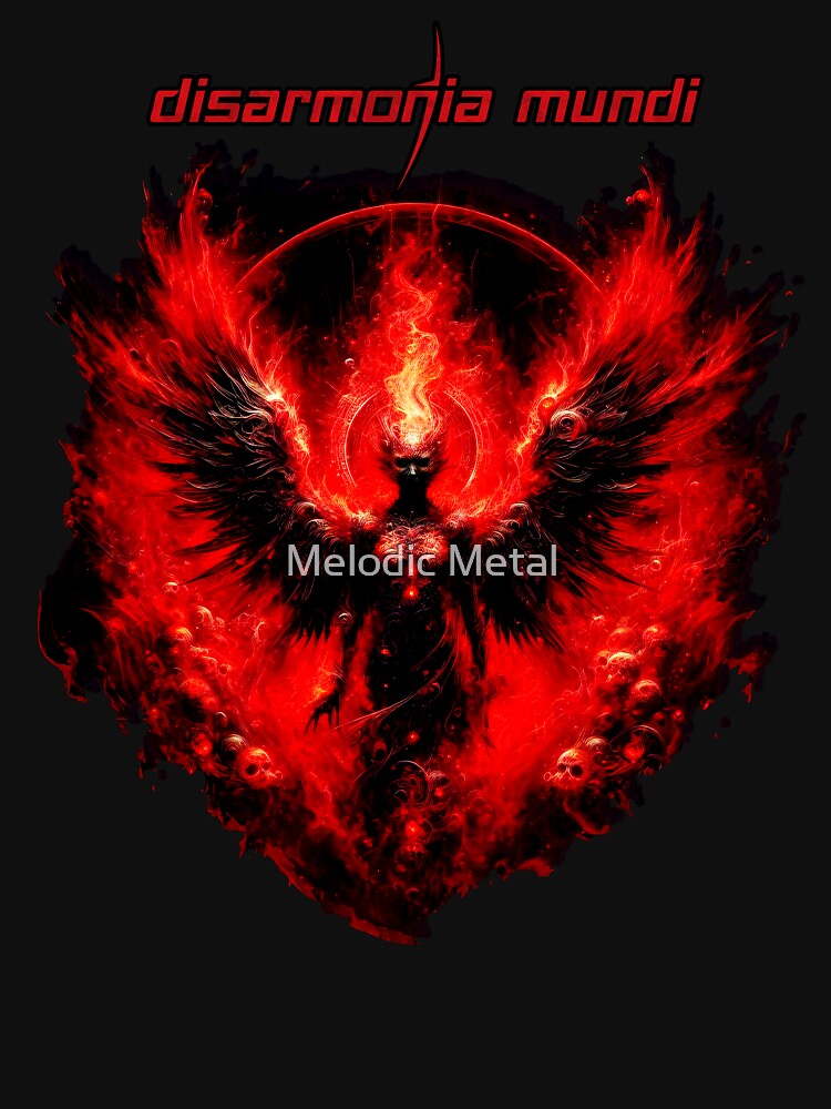 Disarmonia Mundi Fire by Melodic Metal Unisex , , , Long Sleeve Tee