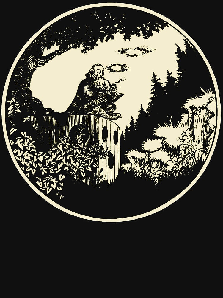 AD&D Smoking Wizard by Cotereaux