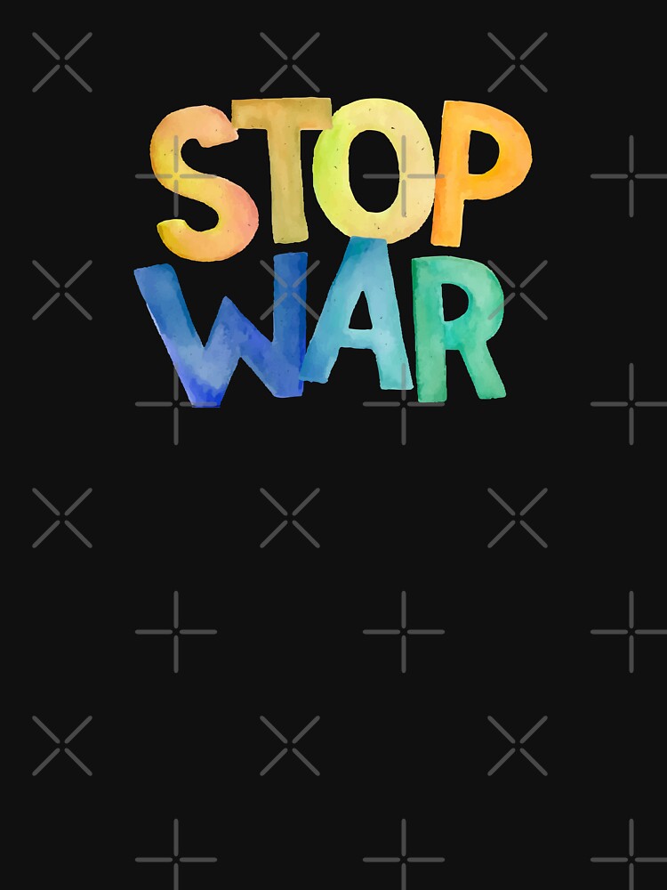 Stop War | Live-Fully Graphic Design 6 by live-fully Unisex , , , Long Sleeve Tee