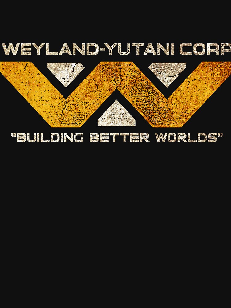 Weyland Yutani Vintage Distressed Print by Weyland-Yutani-Brand