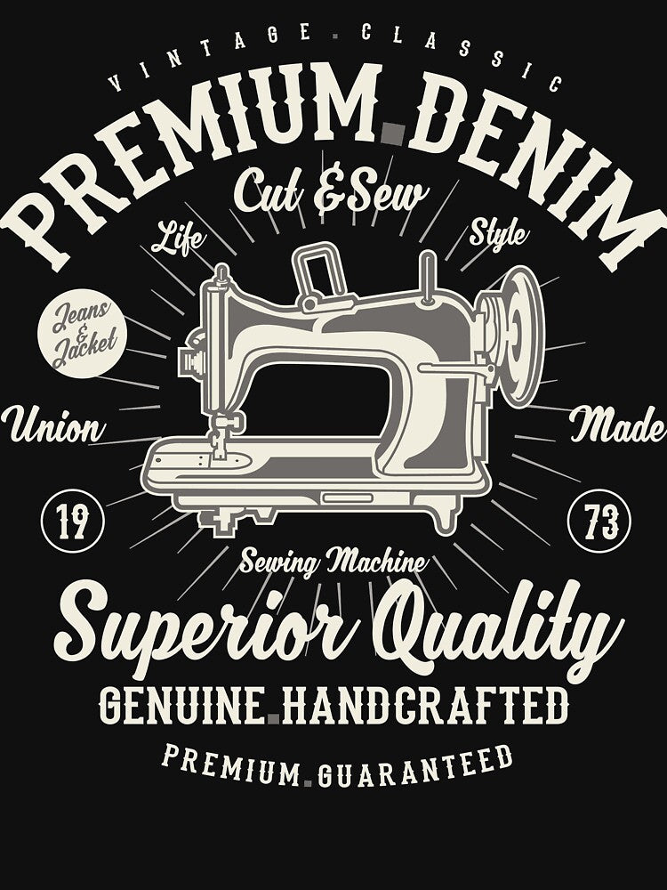 Premium Denim, superior, quality , genuine, handcrafied by danielog199 Unisex , , , Long Sleeve Tee