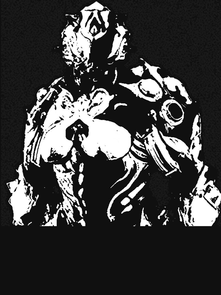 Silhouette Hildryn Warframe by ulitau Unisex , , , Long Sleeve Tee