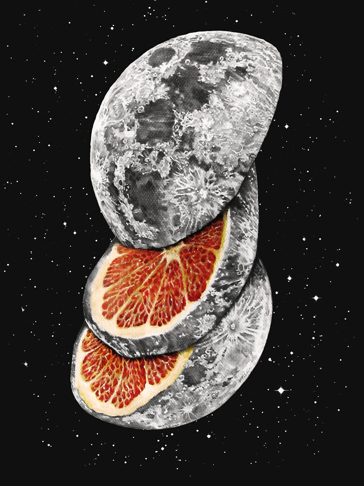 LUNAR FRUIT by jamesormiston Unisex , , , Long Sleeve Tee